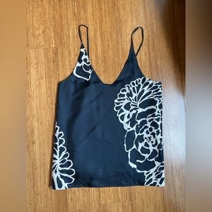 Tibi silk lined strappy tank, size 4. Pre owned but in excellent condition